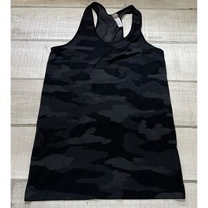 TANGERINE Womens Black Active Fitness Tank Stretch, Form Fitted, Large‎ Camo